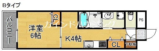 大阪府大阪市住之江区西住之江１丁目 間取り