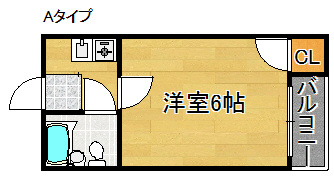 エフアール住之江公園 間取り