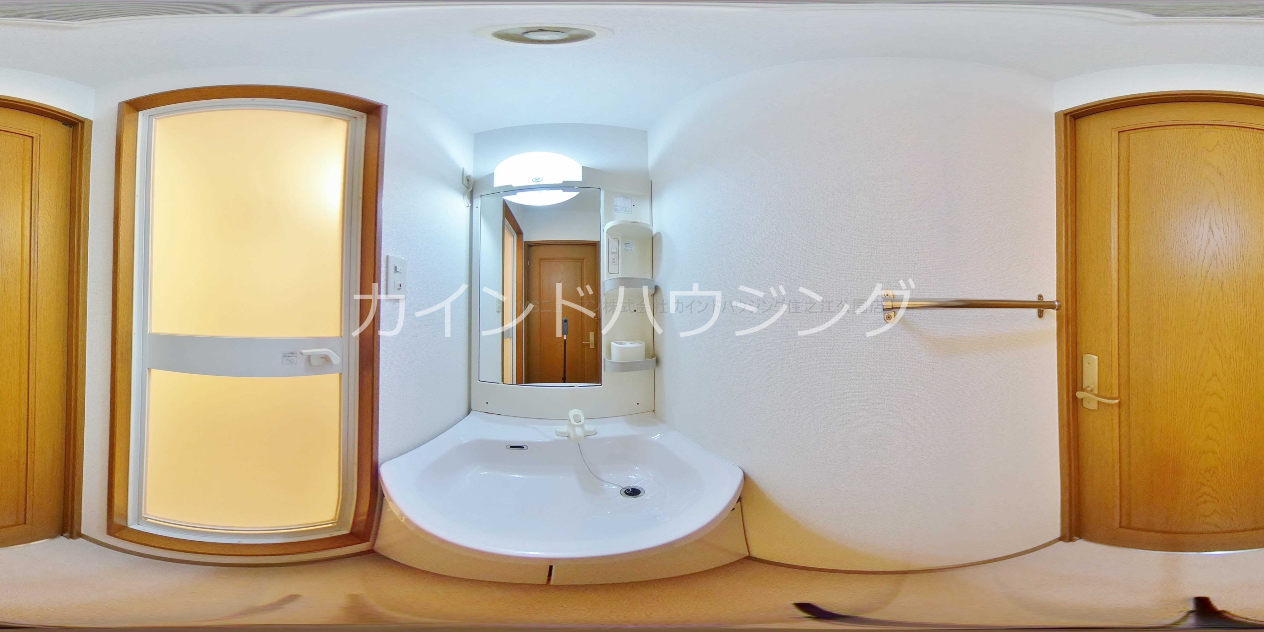 プルミエール住之江 洗面所