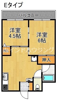 グリーンコーポ北加賀屋 間取り