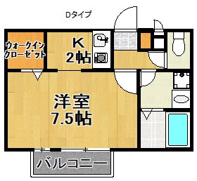 ＣＯＺＹ岸里 間取り