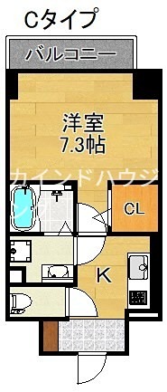 クリム岸里 間取り