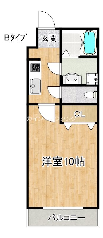 Feliz羽倉崎 間取り