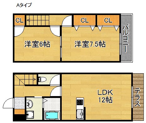 セピアコート泉佐野 間取り