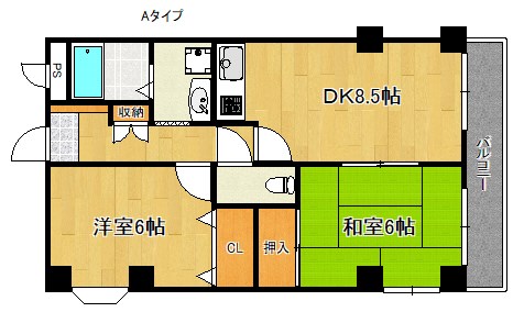 エストレラ・ボアール7 間取り