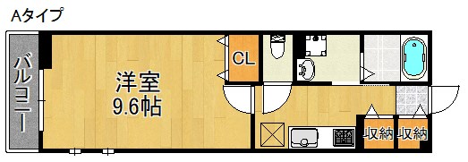 メゾンりんくう 間取り