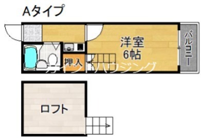 ＴＭコーポ住吉 間取り
