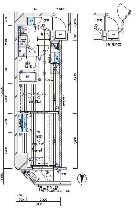 メインステージ板橋WEST 間取り