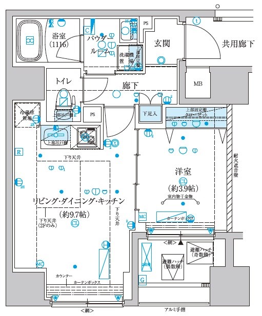 神奈川県横浜市南区真金町１丁目 間取り