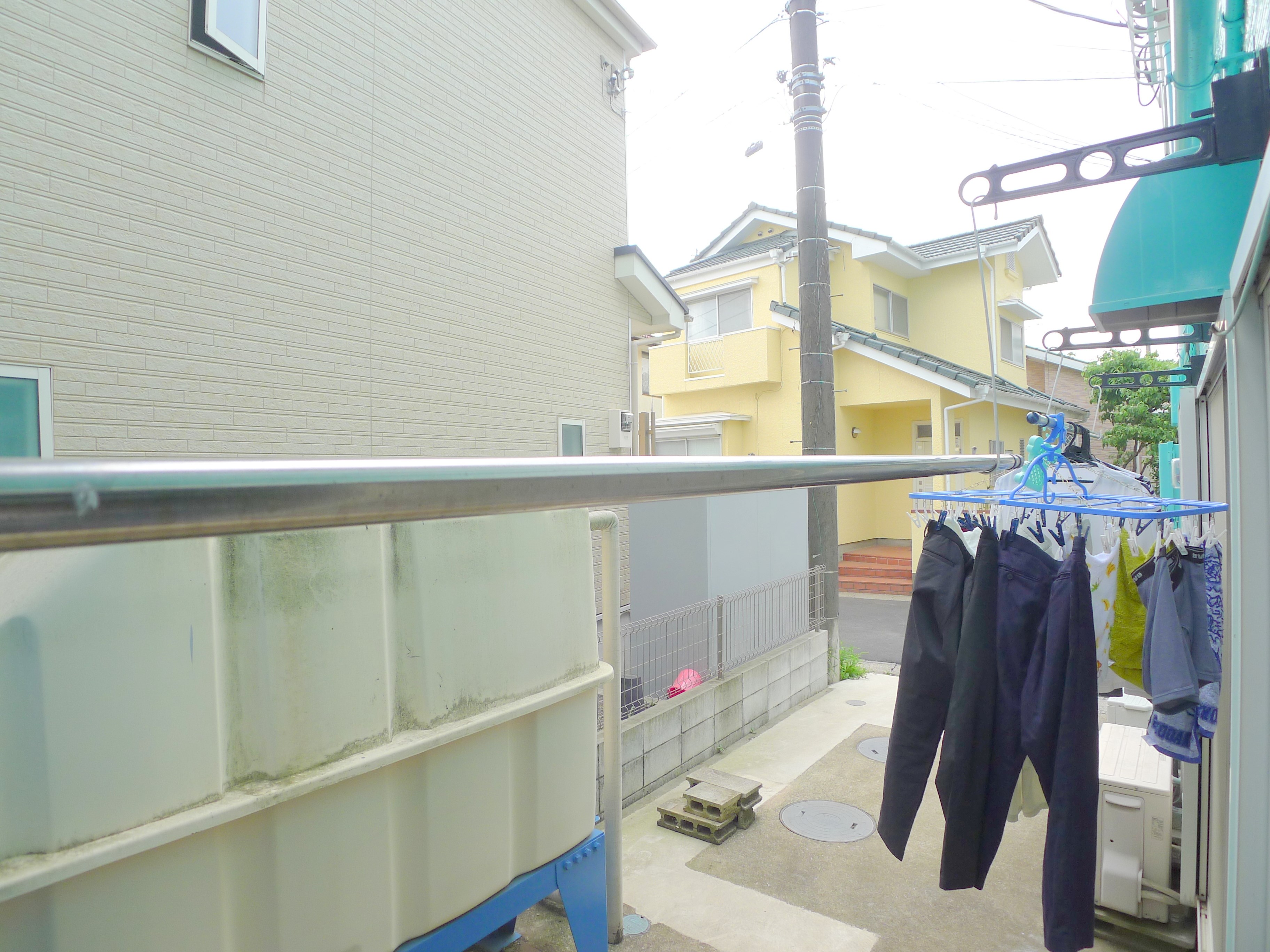 ウィズダムフォート ベランダ