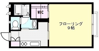 プロスパ藤井弐番館 間取り図