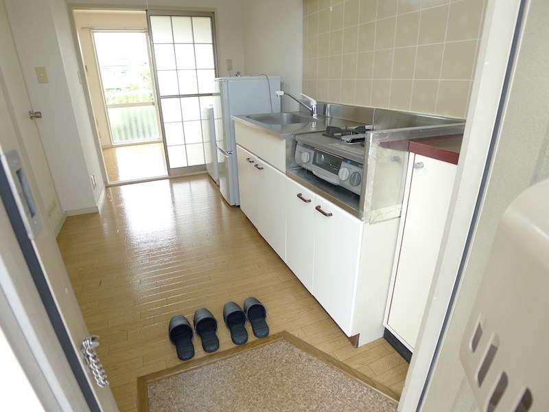 グリーンハイツオカダ 玄関