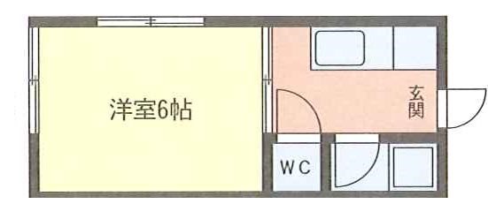 田中ハイツ 105号室 間取り