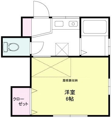 ホープステップハウス 201号室 間取り