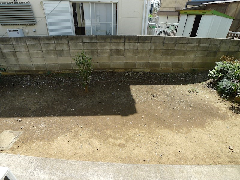 グリーンハイツオカダ ベランダ