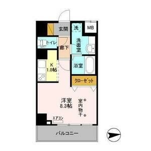 アヴェニール柏の葉 603号室 間取り