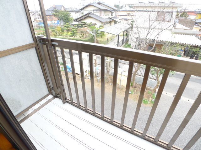 ハイツキムラB ベランダ