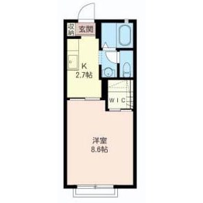 エントピア柏A・K 202号室 間取り