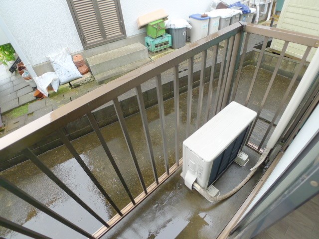 カーサベルデB棟 ベランダ