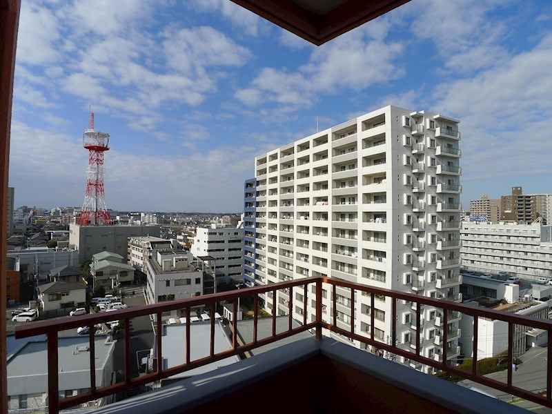 穂高第2ブラザーズ柏 ベランダ