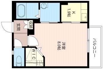 サニーベルジュ 203号室 間取り