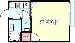 プレジオ・Ｙ 102号室 間取り