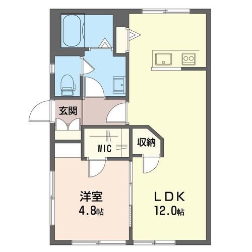 メゾン逆井Ｄ 102号室 間取り
