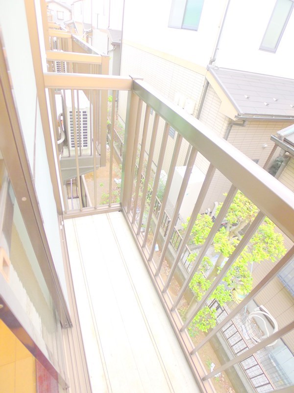 グリーンハイツD棟 ベランダ