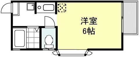 メゾン・ユールーズ 202号室 間取り