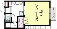 メゾンド大崎 103号室 間取り