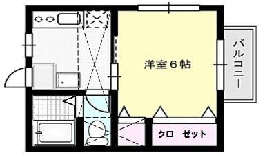 グランドール・Ｋ 205号室 間取り
