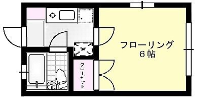 ハイムドルフィン 201号室 間取り