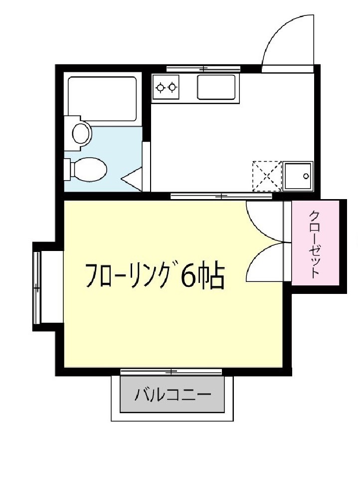 コーポミラージュ 202号室 間取り