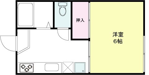 ジュピター山崎 202号室 間取り