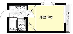 ジュネパレスKS 103号室 間取り