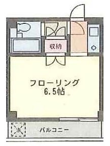 スカイブルー流山 202号室 間取り
