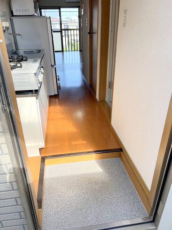 ハイツキムラB 玄関