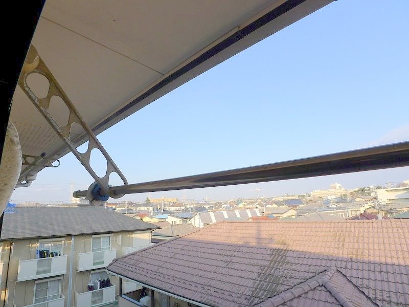 ハイラーク東大崎A ベランダ