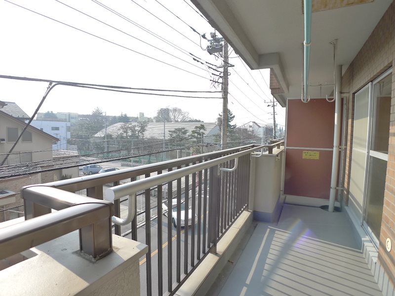 髙市ビル ベランダ