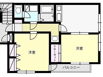 ライトハイツ 202号室 間取り