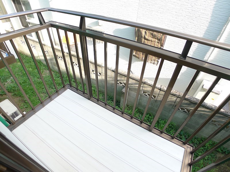 フォレストコート ベランダ