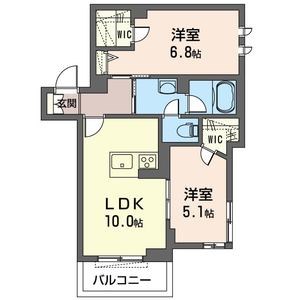 セント シーズン 303号室 間取り