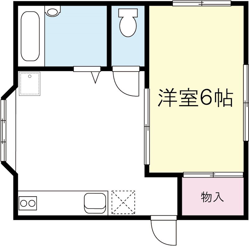 フォレストヴィラ 101号室 間取り