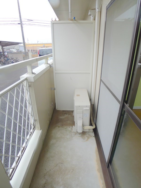 コーポアルベール ベランダ