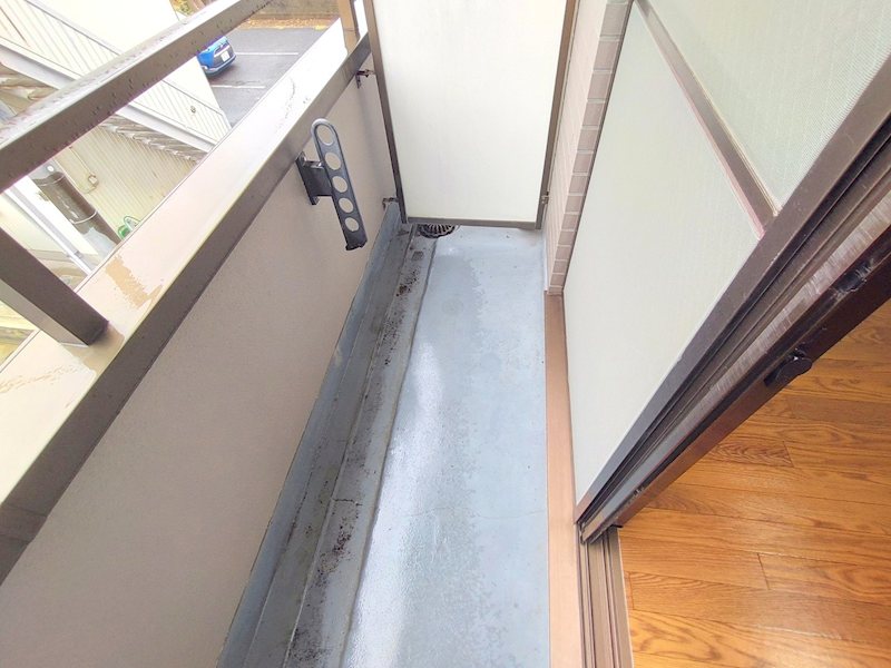 クレセント・コジマ ベランダ