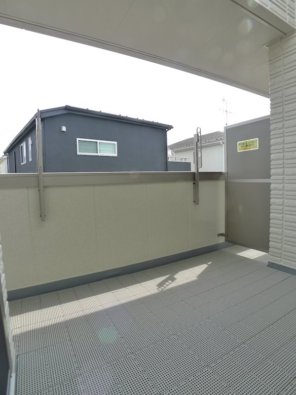 パ・マル逆井 ベランダ