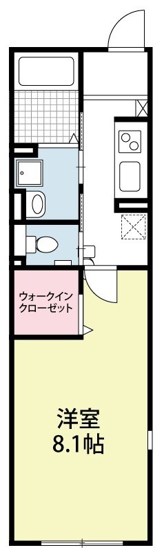 Lahaina駒木台 ☓01～☓02号室 間取り