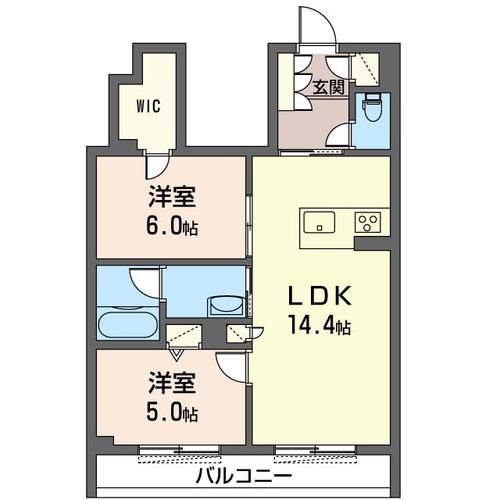 Y's/HOUSE 105号室 間取り