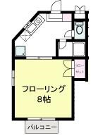 メゾンド大崎 X101号室 間取り
