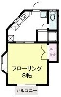 メゾンド大崎 X101号室 間取り